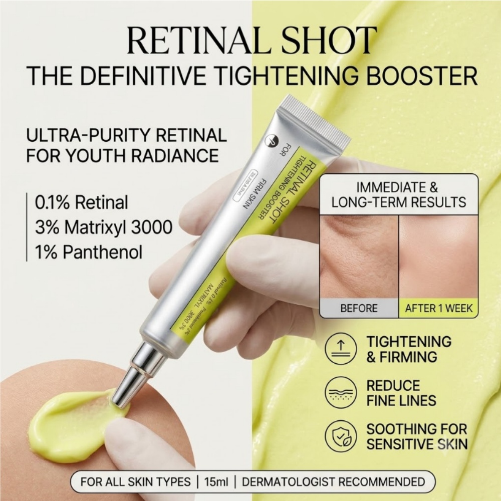 The Ordinary Serum Hyaluronic Acid - 15 มล. เรตินอล เฟิร์มมิ่ง เซรั่ม เอสเซนส์ต่อต้านริ้วรอยที่มีความบริสุทธิ์สูง
