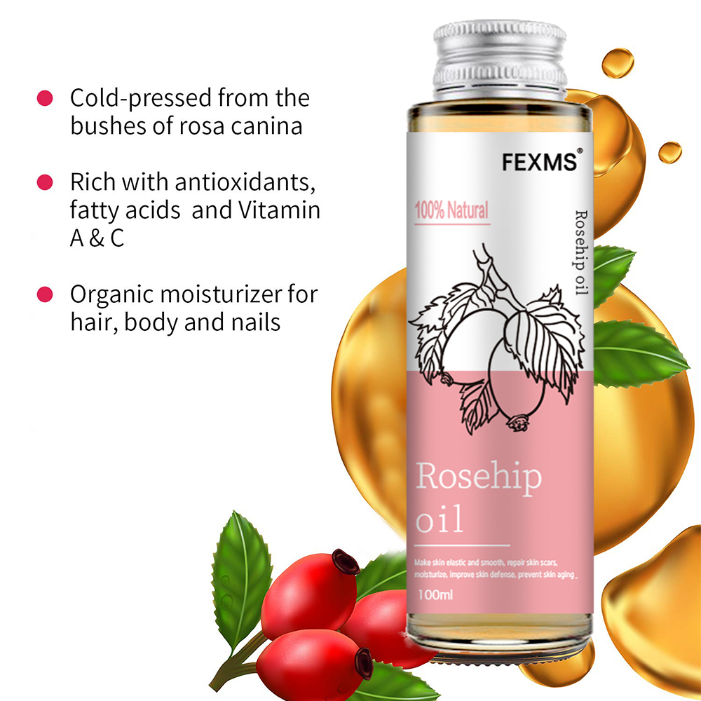 Rosehip Seed Oil 100% Pure Org - Cold Pressed Rose Hip บทวิจารณ์และราคา