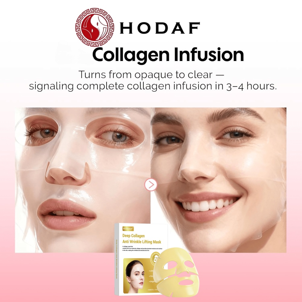 HODAF มาส์กหน้าไบโอคอลลาเจน 5  - Luxury Skincare Store บทวิจารณ์และราคา